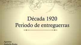 Timeline: El periodo de entreguerras: La década de 1920