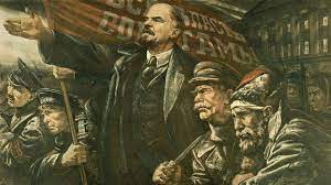 Lenin llega a Rusia