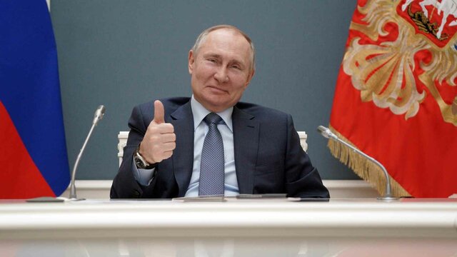 Elección de Putin como presidente.