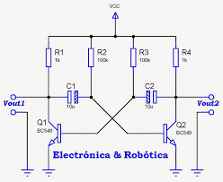 circuito multivibrador