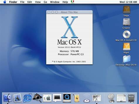 Sistema Operativo Mac OS X y El Sistema  Operativo Windows XP