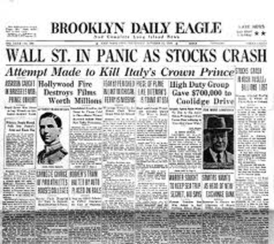 Black Thursday  "World Event"