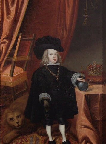 Carlos II hereda el reino