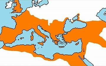 Máxima extensión del Imperio a la muerte de Trajano