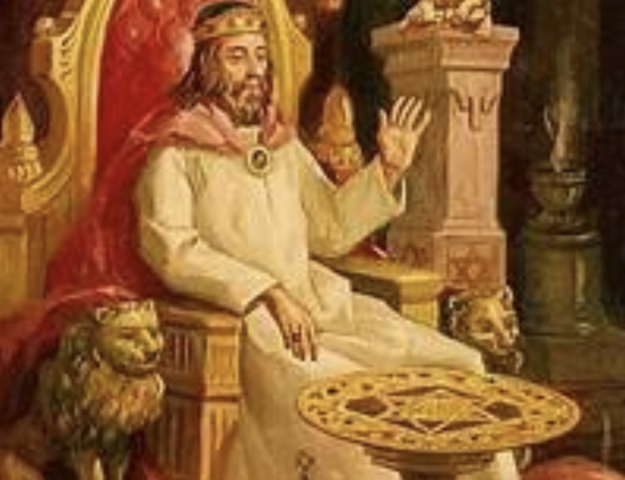 El rey Salomon empieza su Reinado