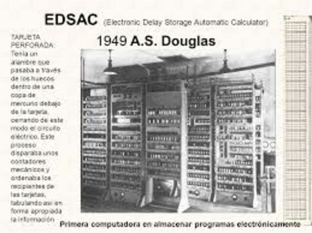 La computadora EDSAC corre su primer programa.