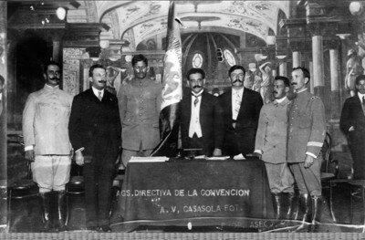 Una delegación zapatista se incorpora a la Convención de Aguascalientes