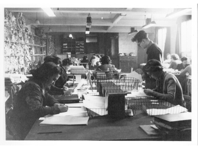 Began work at Bletchley Park