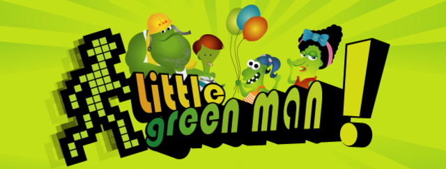 Little Green Man Intro Animation