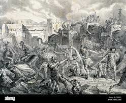 Destrucció de Numància pels Romans: 133 A.c