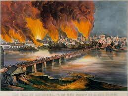 The Fall of Petersburg and Richmond.