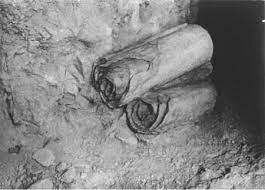The dead sea scrolls are found