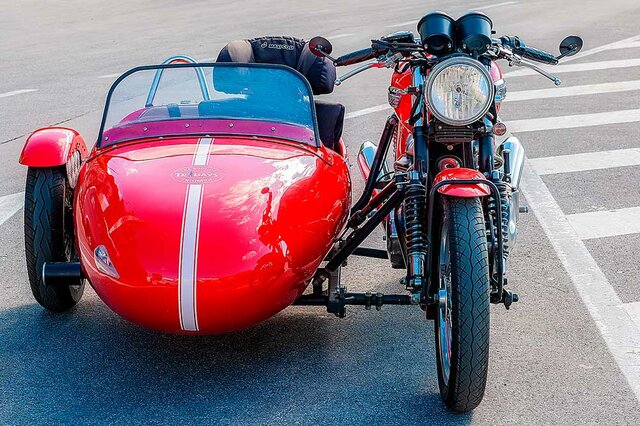 The sidecar appears