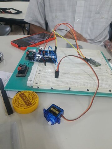 Primera prueba con corriente