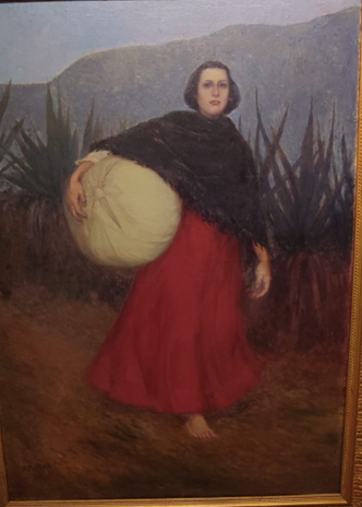 La Lavandera:Labores hogareñas y maternidad bajo la mirada social: