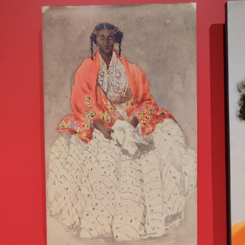 Retrato de una mujer negra : Una vista a la mujer en la comunidad afro