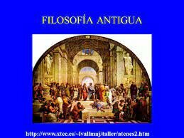 1. FILOSOFÍA ANTIGUA