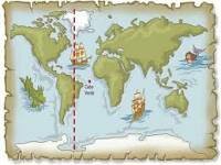 signing of the treaty of Tordesillas. the conquest of America begins.