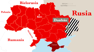 La region del Donbas.