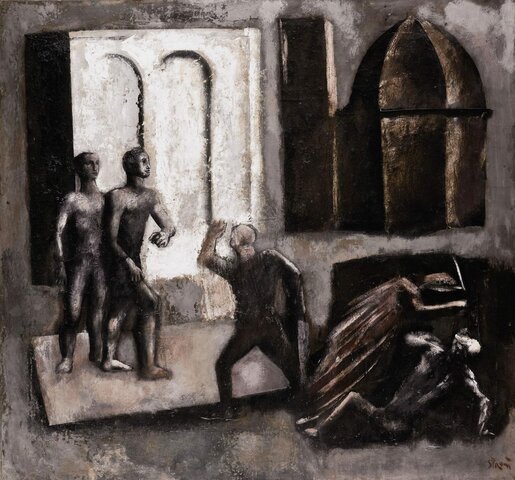 La muerte de César. (Fascismo)