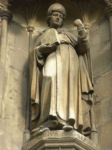 Christianity to Britain