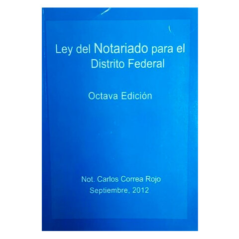 Actual Ley del Notariado