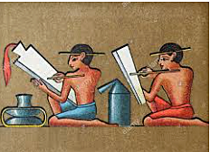 ESCRIBANOS DE EGIPTO