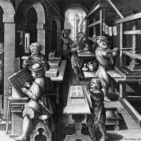 The invention of the Printing Press