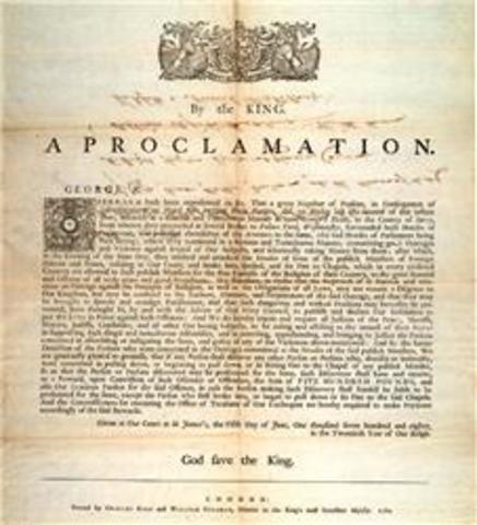 The Proclamation of 1763