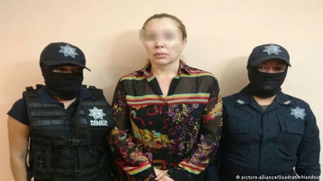 La Policía Federal detiene a Clara Elena Laborín