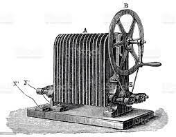 PRIMERA MAQUINA  TOTALMENTE ELECTROMAGNETICA