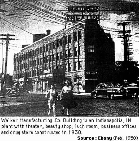 Madam Walker’s business boasted earnings in excess of $300