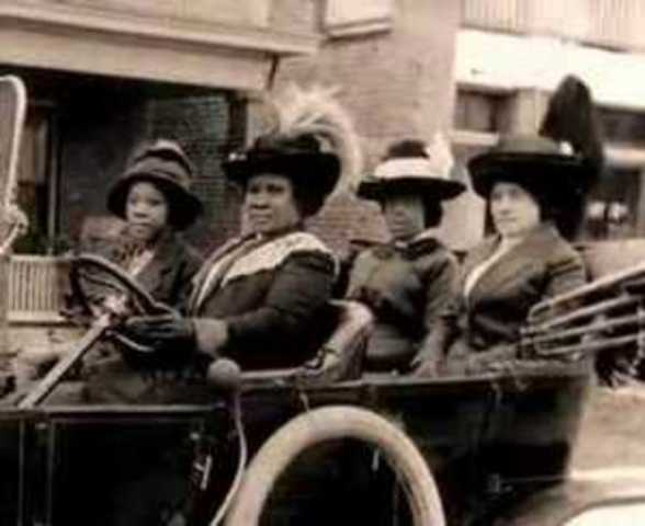 Madam C. J. Walker settled in Indianapolis.
