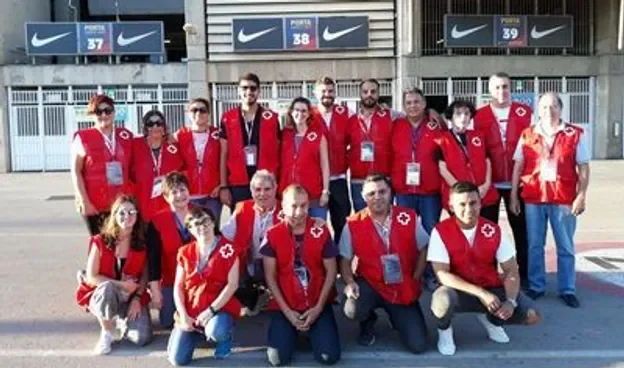 Voluntaris de la Creu Roja