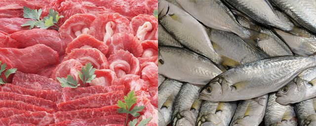 Incorporació de la carn i el peix a la dieta