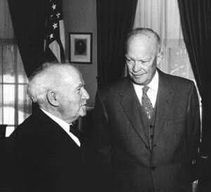 President Eisenhower Resumes Aid to Israel