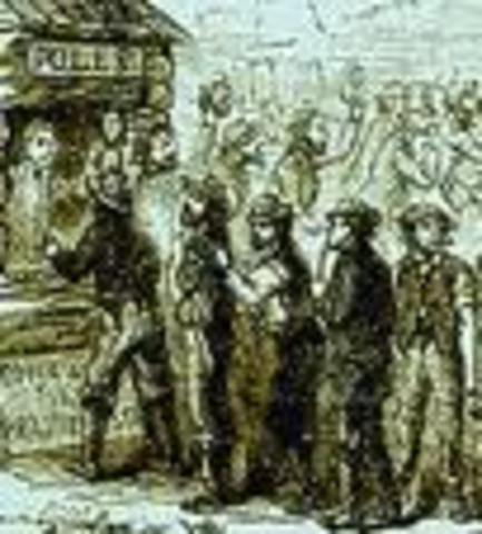 "Border Ruffians" attack lawrence