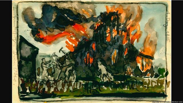 Arte en las trincheras