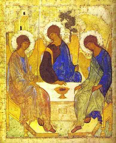 Andrei Rublev, Old Testament Trinity