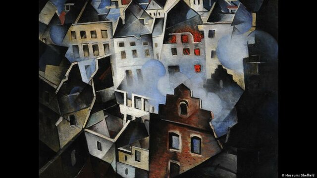 Ypres después del primer bombardeo