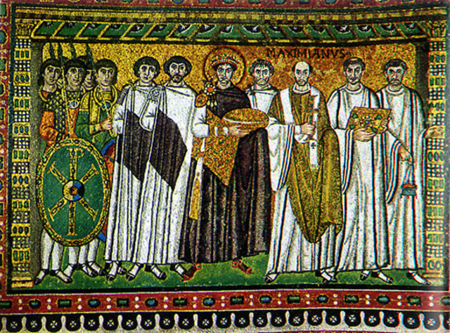 Justinian and Attendants  (B)