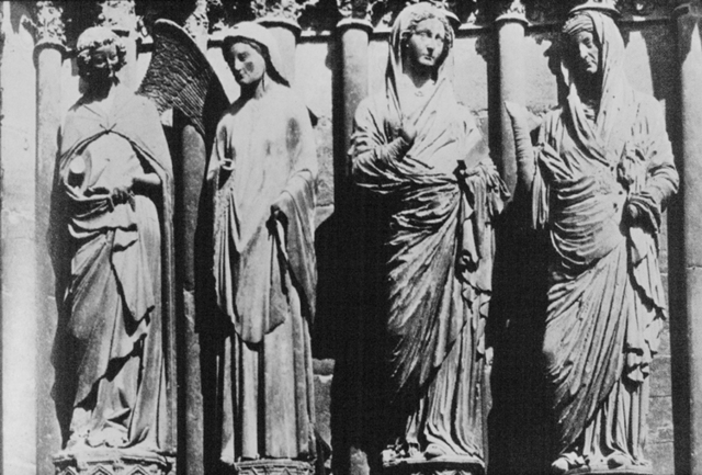 Visitation at Reims Cathedral [France, 1230]