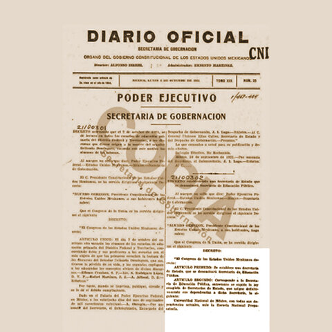 Fundación de la SEP