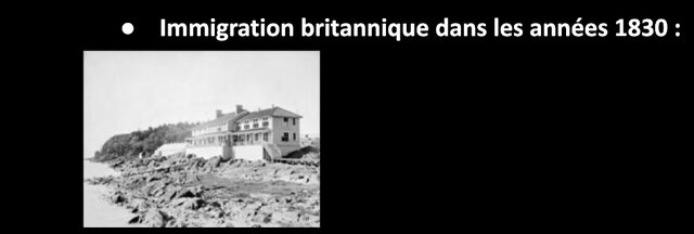 CH4: immigration britanniques