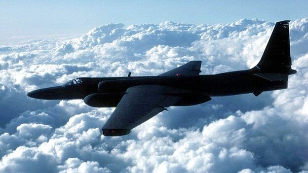 American U-2 spy plane, piloted by Francis Gary Powers, shot down over Russia