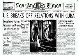 US breaks diplomatic relations with Cuba