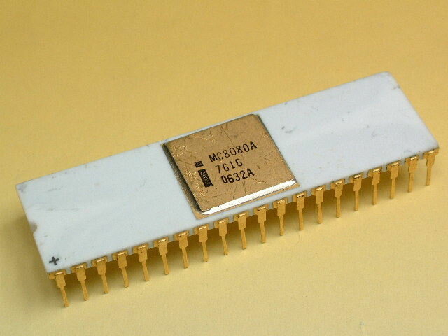 Microprocesador Intel 8080.