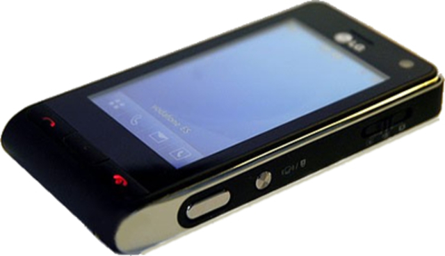 Mi primer móvil táctil.