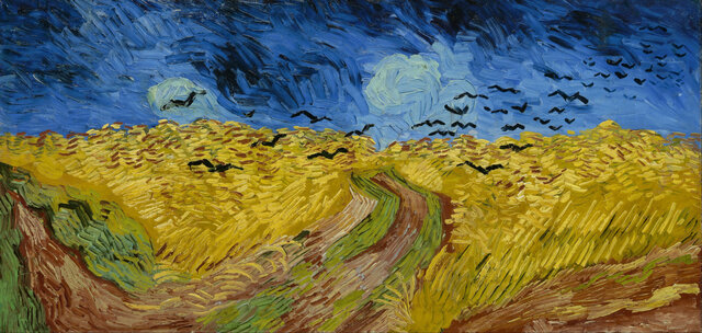 Campo di grano con volo di corvi, Vincent van Gogh