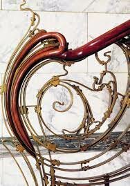 Ringhiera dell'hotel Solvay, Victor Horta